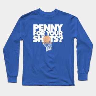 Memphis Tigers Penny For Your Shots Long Sleeve T-Shirt